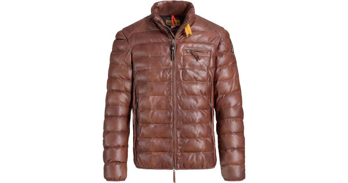parajumpers ernie leather jacket