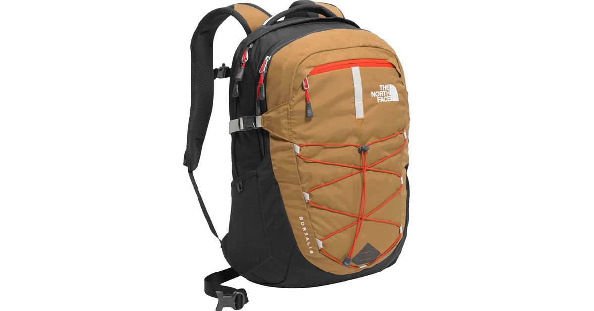 north face brown backpack 