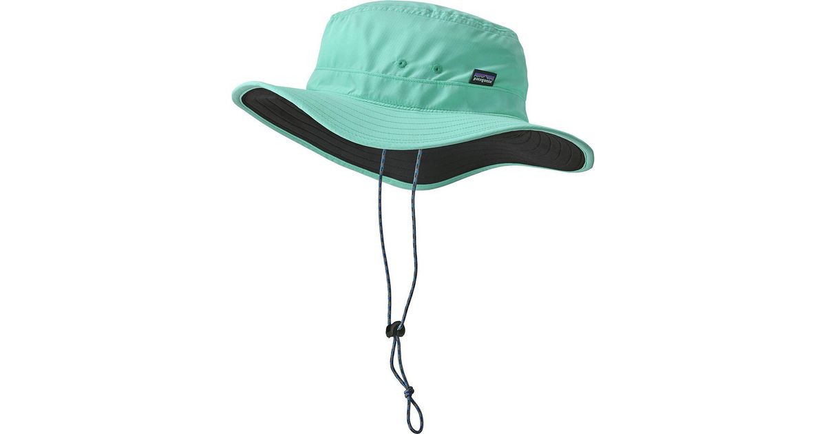 Patagonia Synthetic Tech Sun Booney Hat in Blue for Men | Lyst