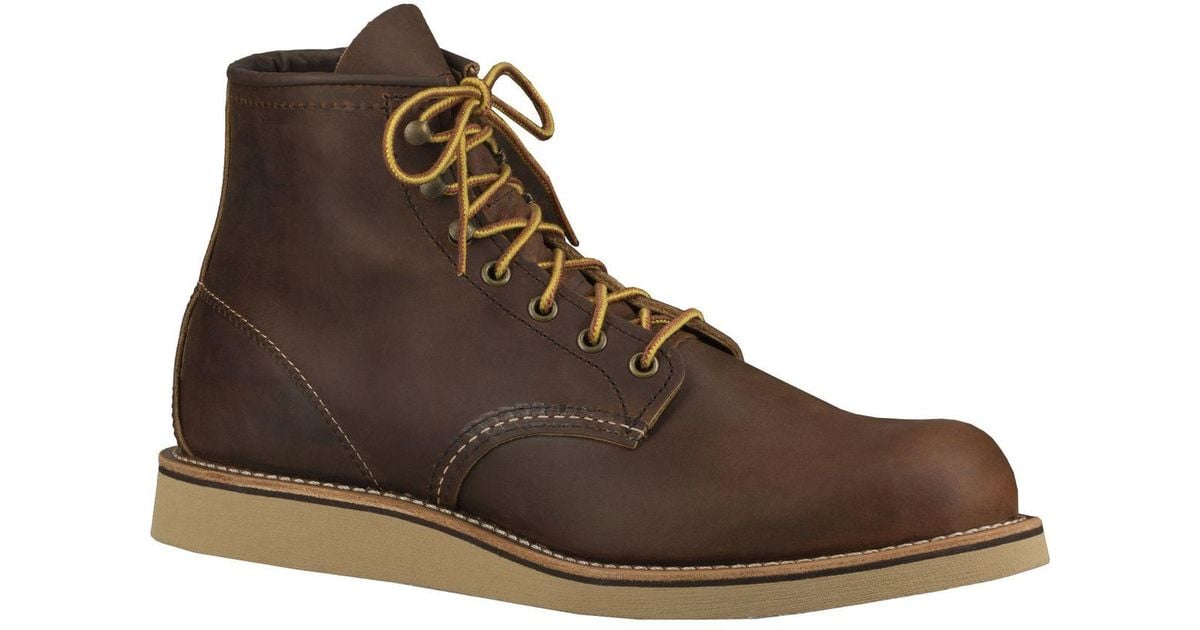 red wing copper rough and tough leather