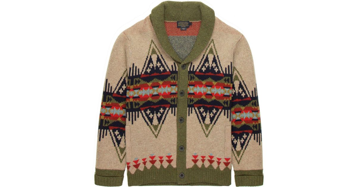 pendleton easy rider shawl cardigan