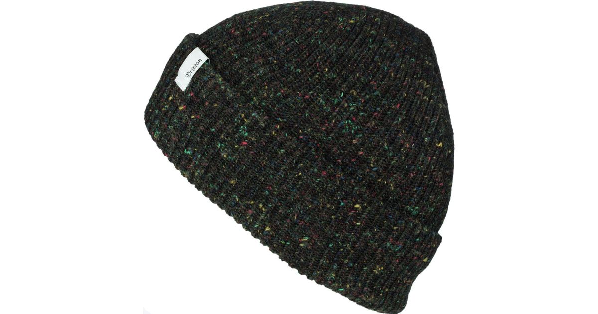 brixton black beanie