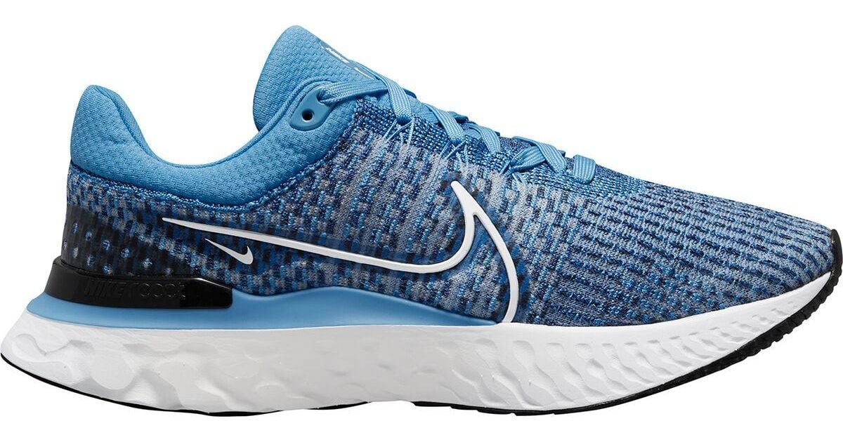 Nike Rubber React Infinity Run Fk 3 Shoe in Blue for Men | Lyst