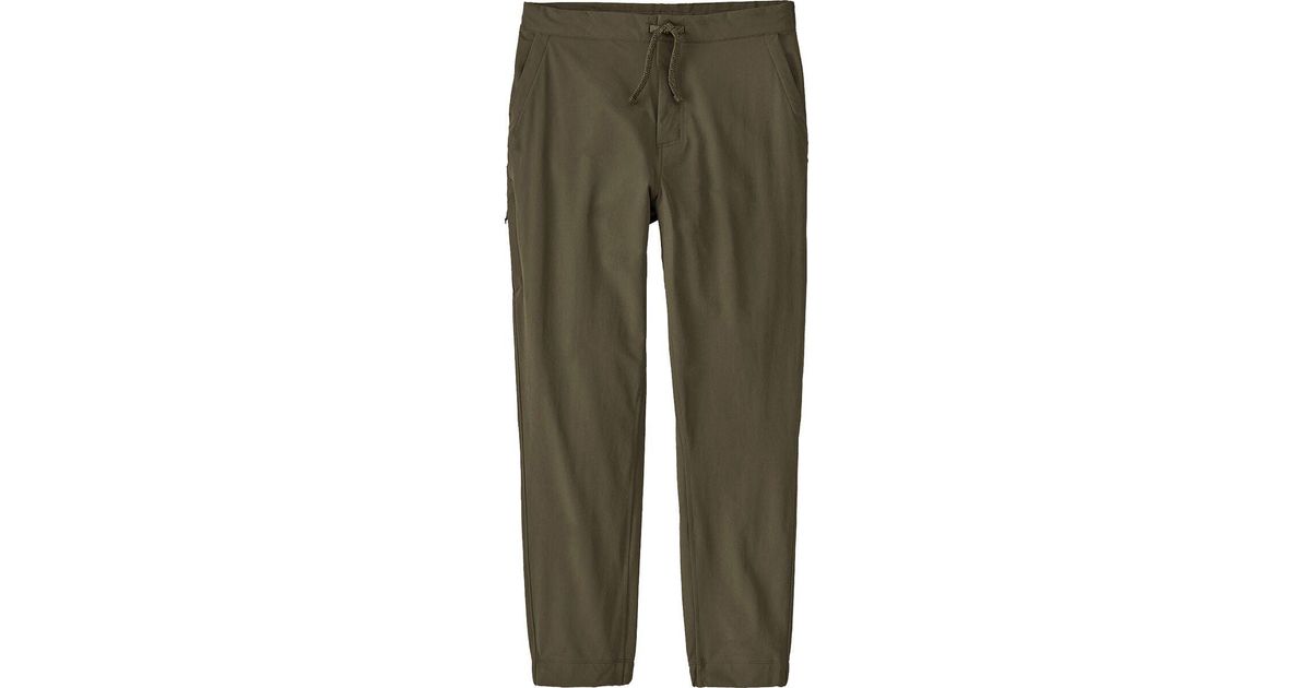 Patagonia Synthetic Skyline Traveler Pant in Green for Men | Lyst