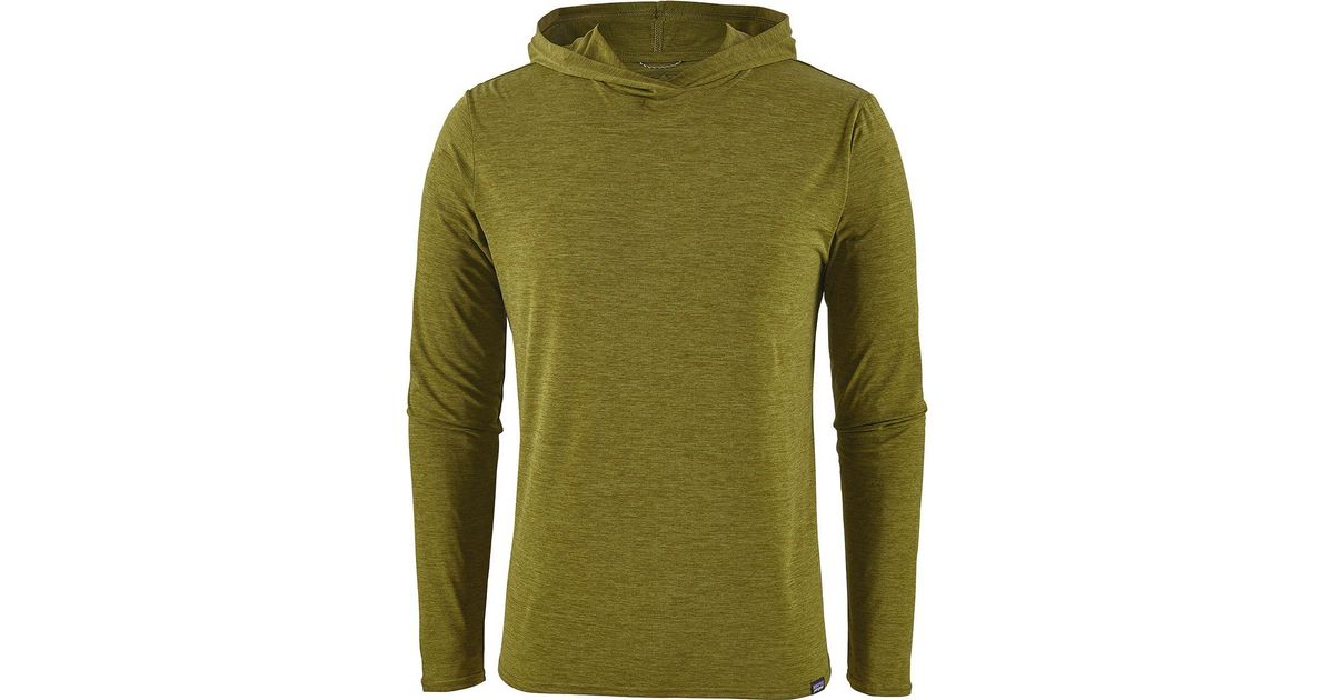 patagonia capilene cool daily hooded shirt