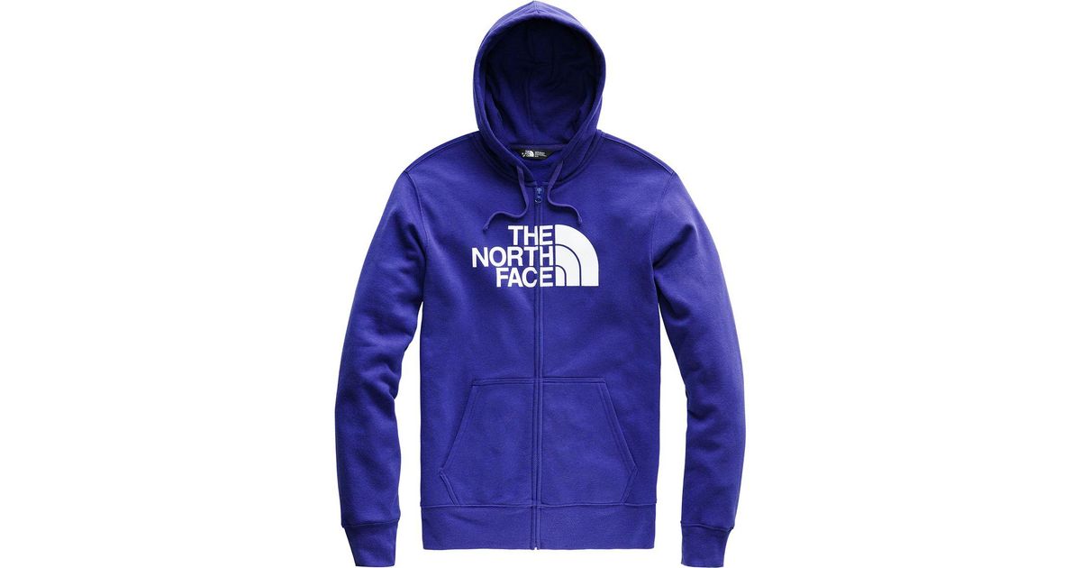 the north face men's half dome full zip hoodie