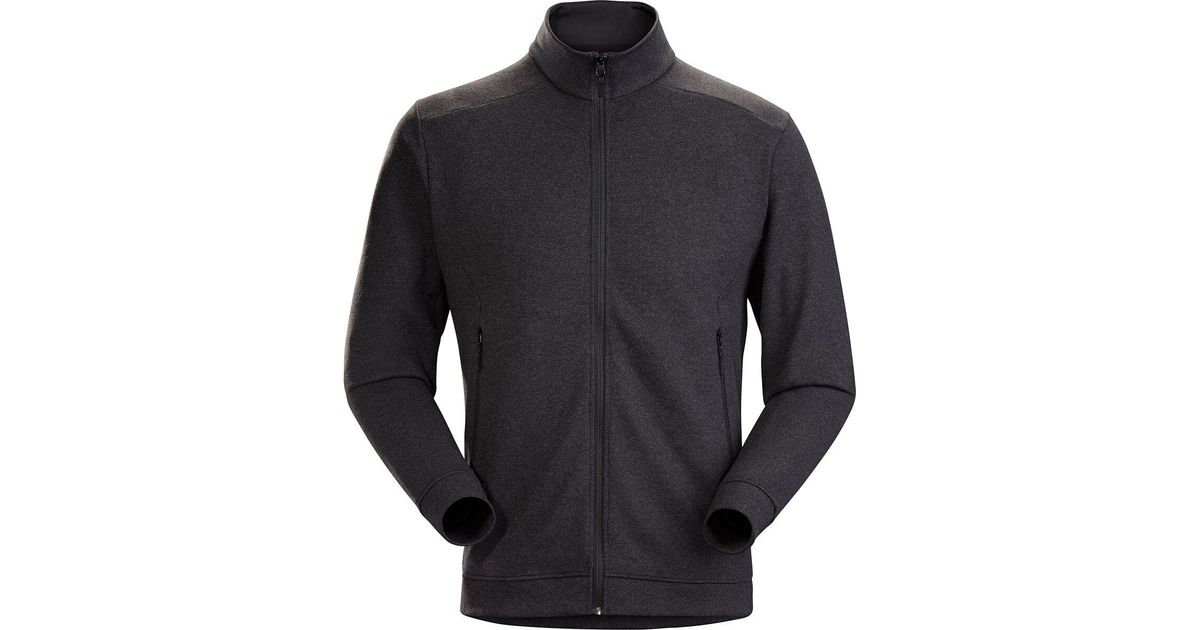 Arc'teryx Fleece Covert Lt Cardigan in Black Heather (Black) for Men Lyst