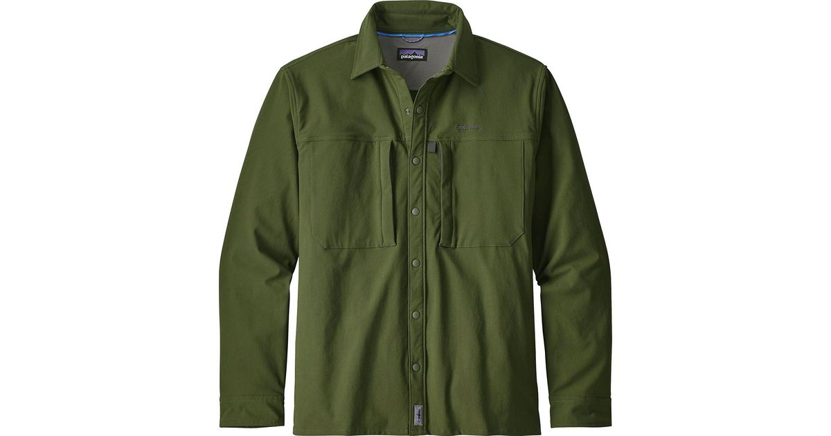 patagonia snap shirt