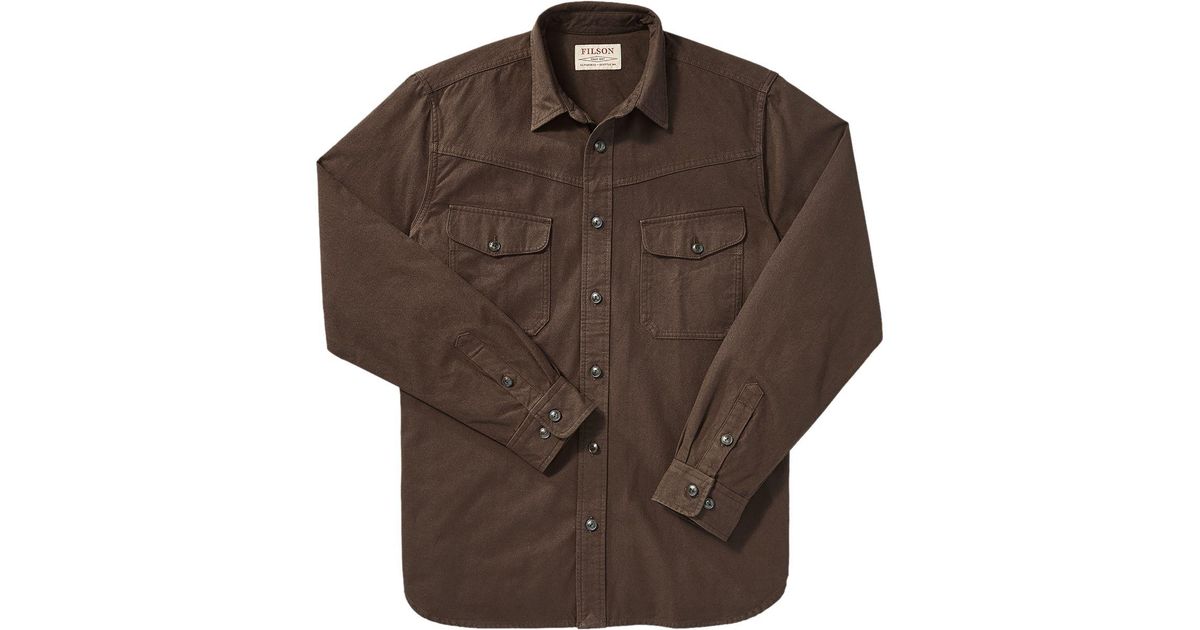 Filson Cotton Yukon Chamois Shirt in 