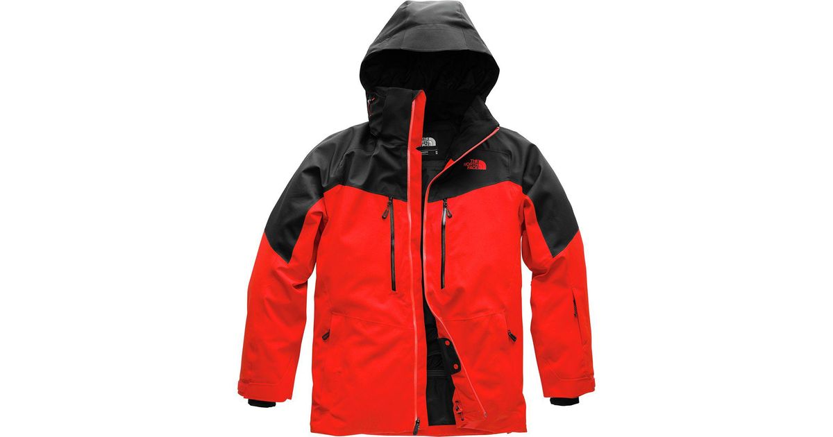 north face chakal red