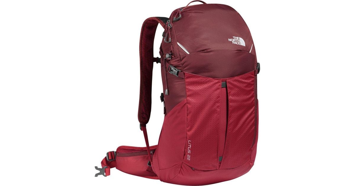 The North Face Synthetic Litus 22l Backpack in Red - Lyst