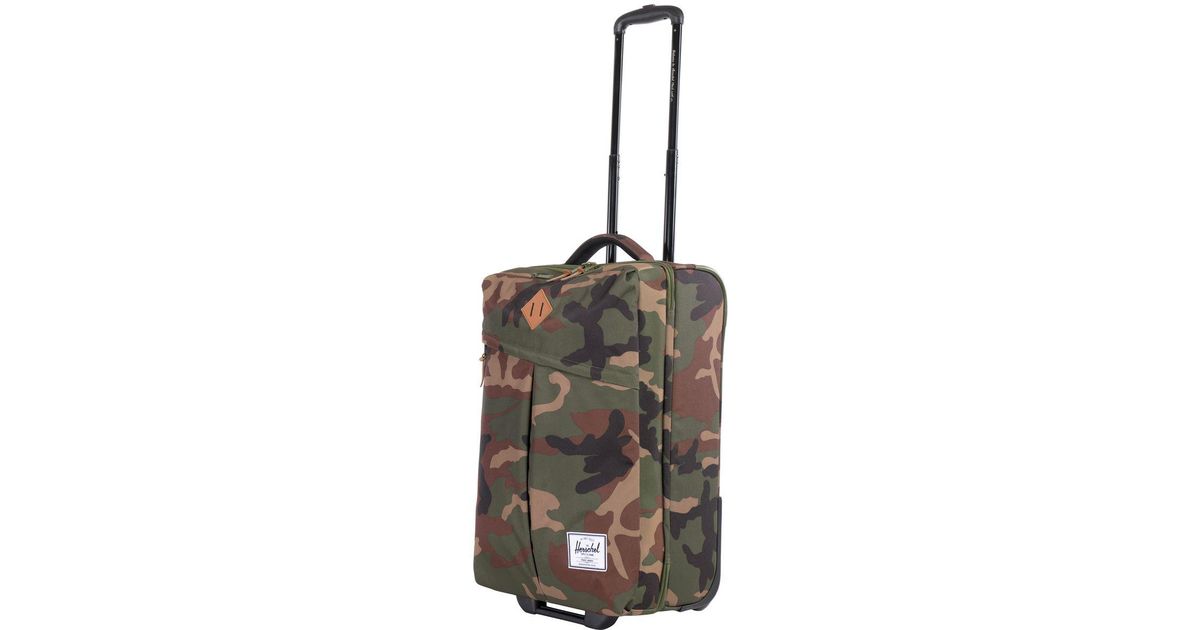 herschel camo luggage