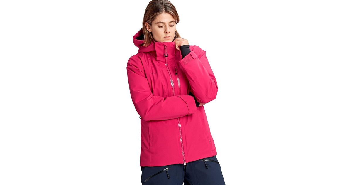 Mammut Stoney Hs Hooded Thermo Jacket in Pink | Lyst