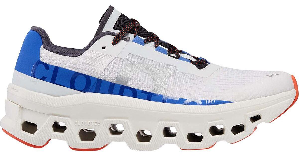 On Running Cloudmonster Shoe in Blue Lyst