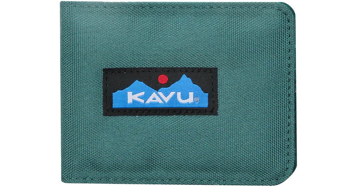 Kavu Watershed Wallet in Green for Men Lyst
