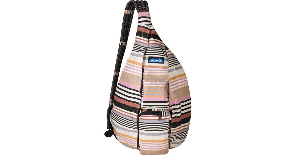 kavu rope bag flamingo