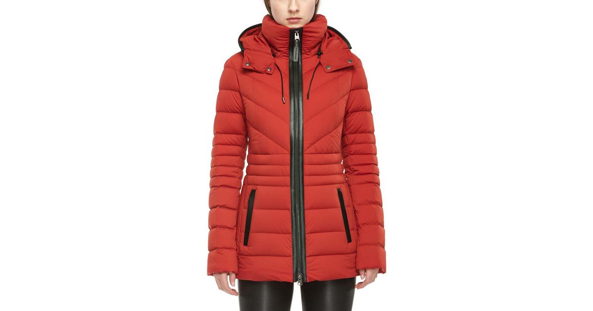 mackage patsy hooded down coat