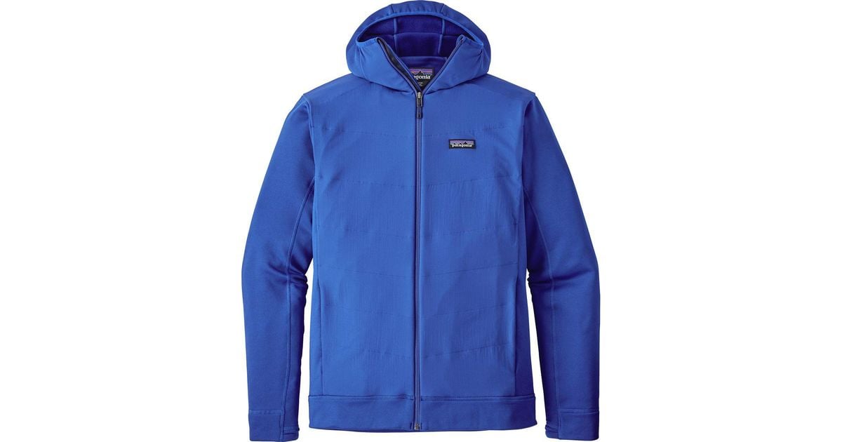 patagonia crosstrek hybrid hooded fleece jacket