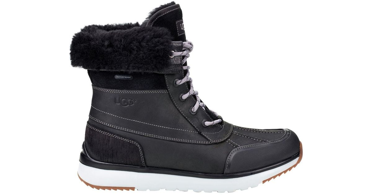 UGG Leather Eliasson Boot in Black for 