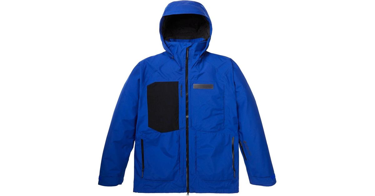 Burton Carbonate Gore-tex 2l Insulated Jacket in Blue for Men | Lyst