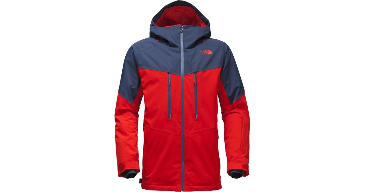 north face chakal red