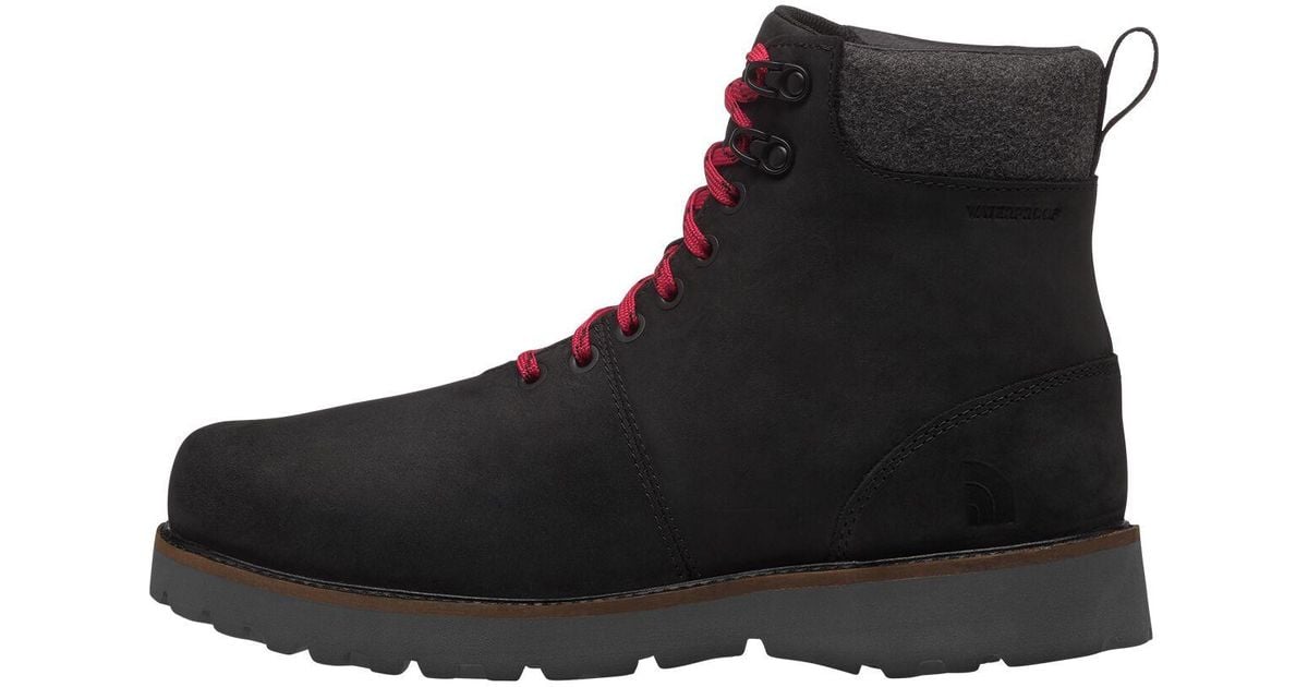 The North Face Work To Wear Lace Ii Wp Boot in Black for Men Lyst