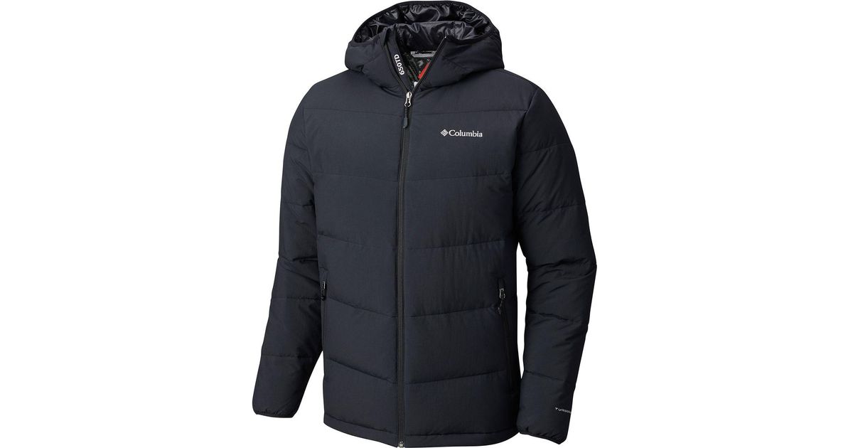 columbia lone fir 650 turbodown hooded jacket