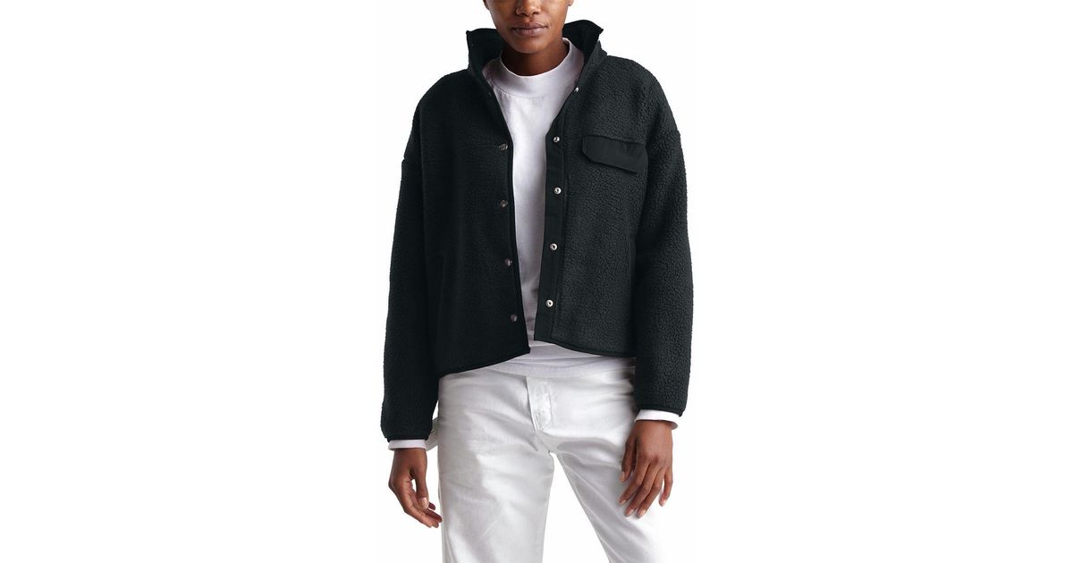 the north face cragmont fleece jacket black