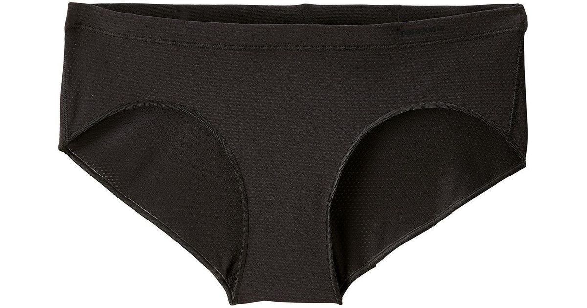 Patagonia Synthetic Sender Hipster Underwear in Black - Lyst