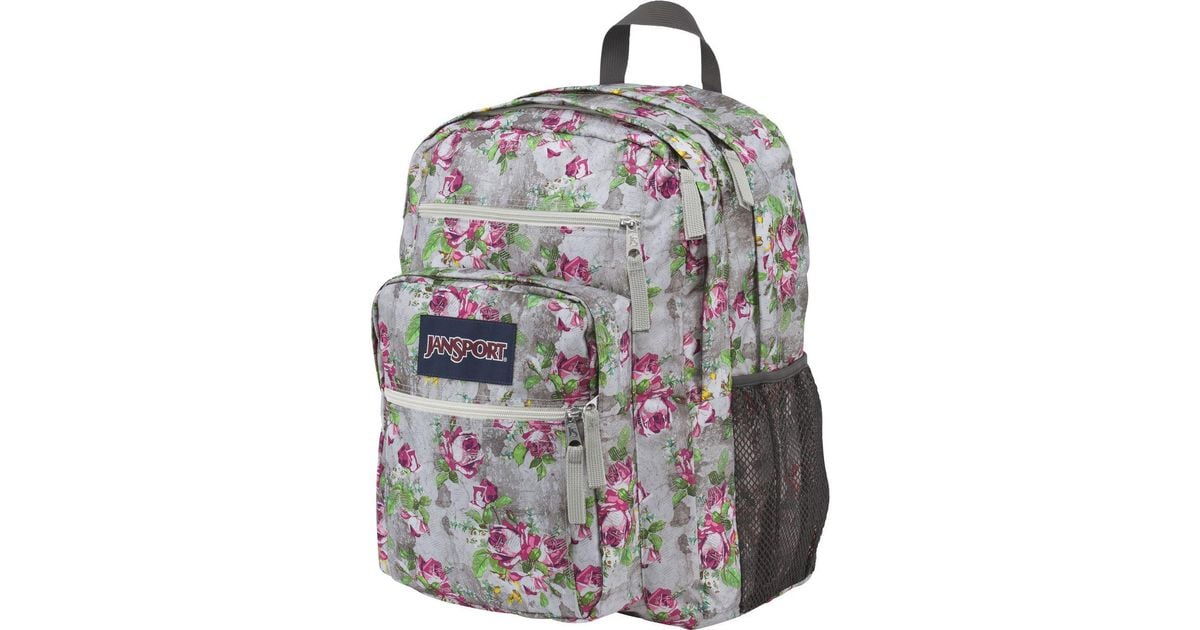 jansport floral big student backpack