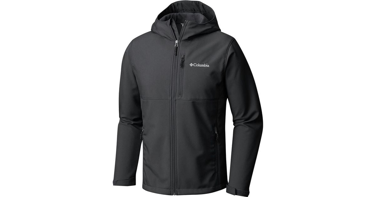 Ascender waterproof shell jacket black/mineral grey