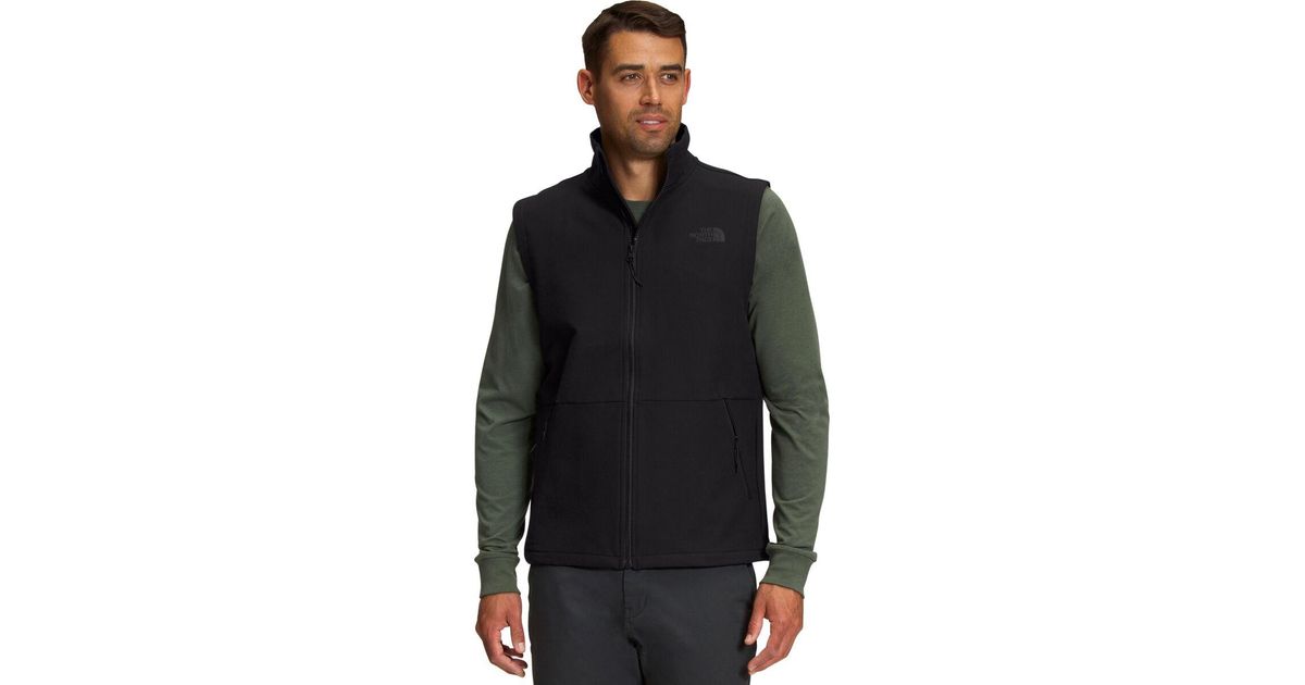 The North Face Camden Soft Shell Vest in Black for Men Lyst