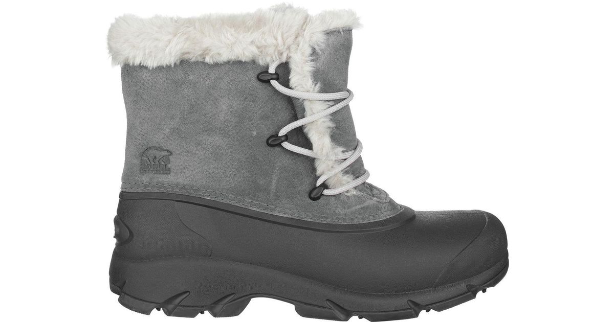 Sorel Snow Angel Lace Boot in Charcoal 