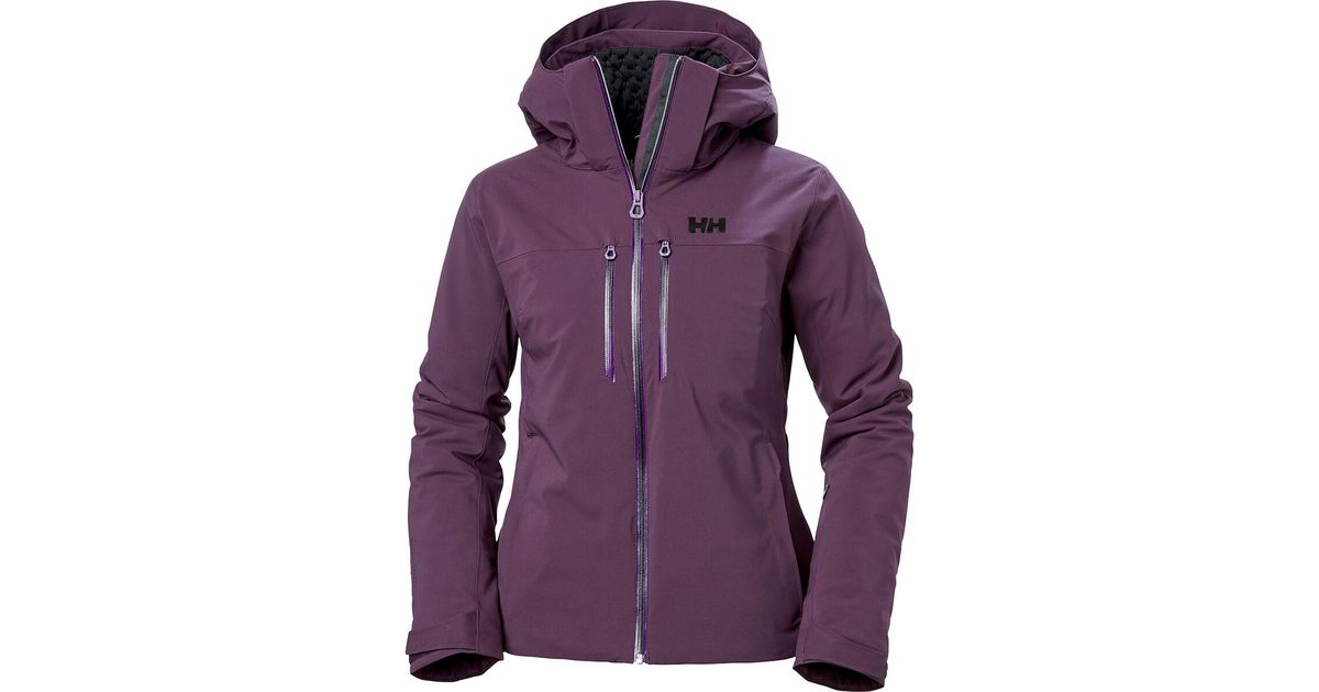Helly Hansen Alphelia Lifaloft Insulated Jacket in Purple Lyst