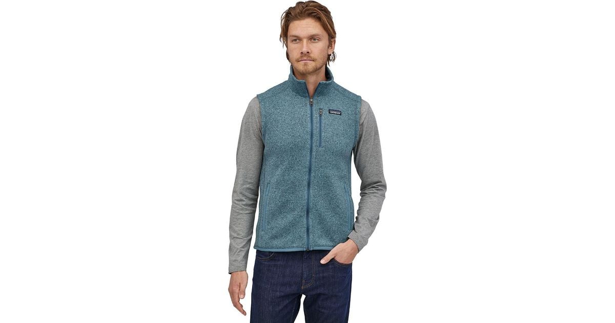 patagonia men's vest better sweater