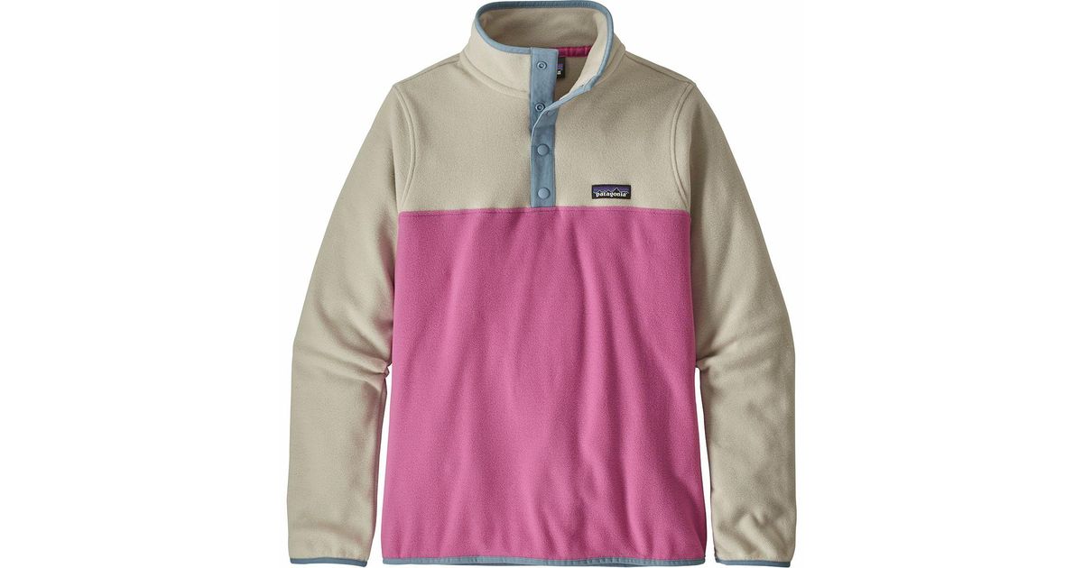patagonia pink pullover