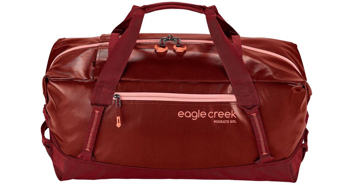 Eagle Creek Migrate 60l Duffel Bag in Burnt Berry (Red) for Men Lyst