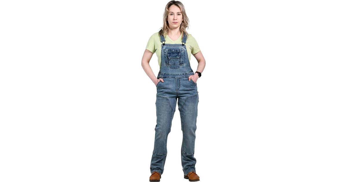 Dovetail Workwear Freshley Overall in Blue | Lyst