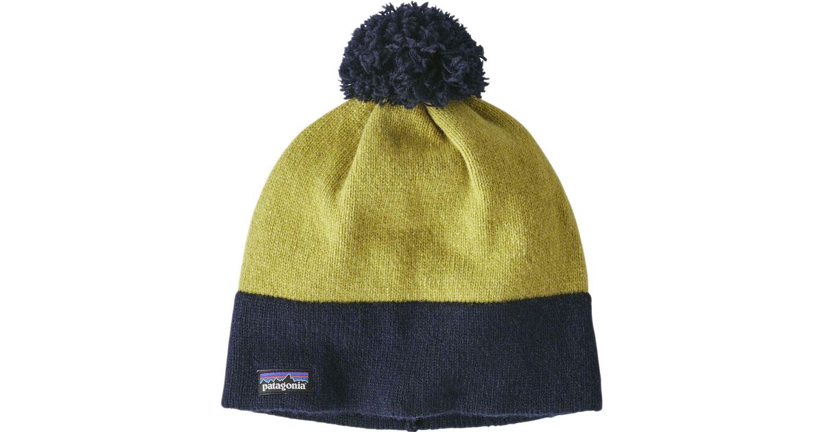 patagonia pom pom beanie