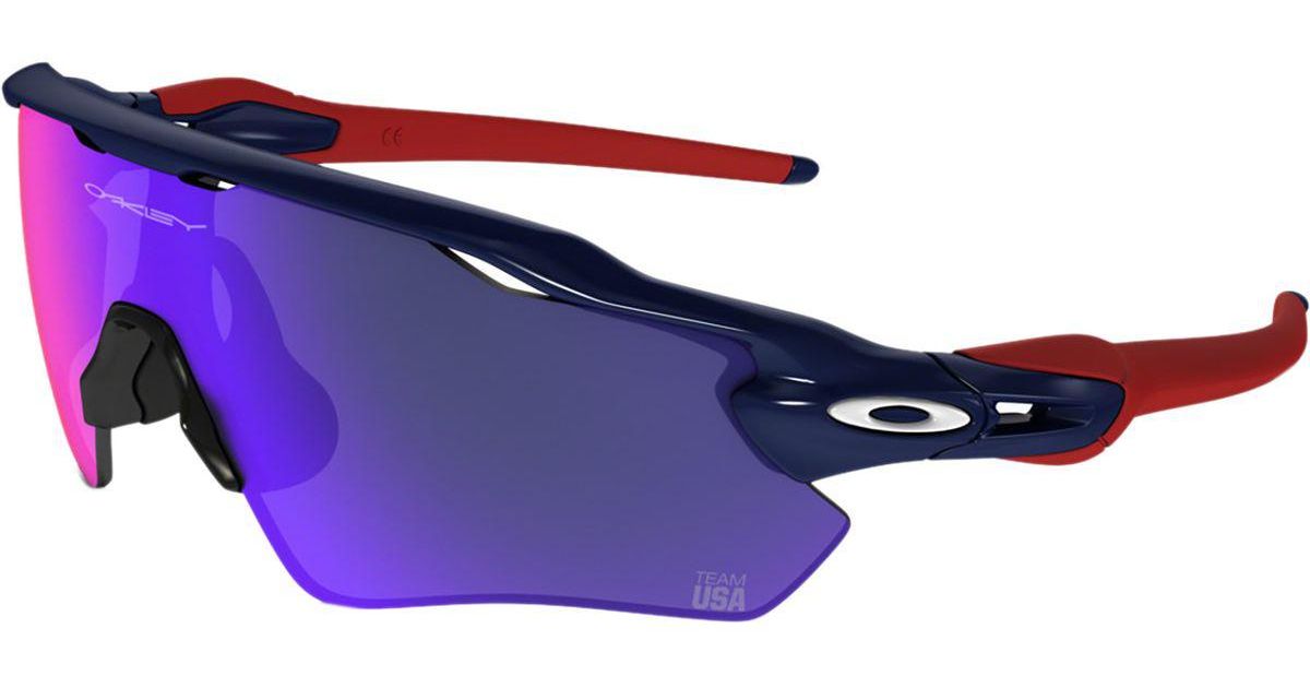 Radar® EV Path® Team USA Prizm Black Lenses, Navy Frame Sunglasses