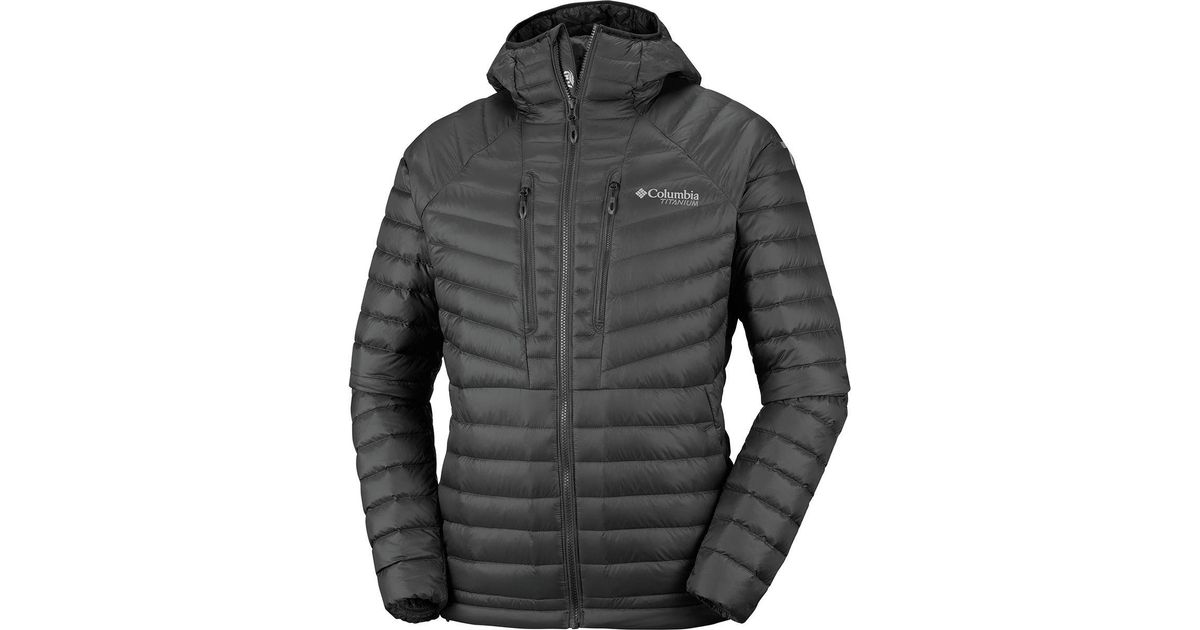 columbia men's altitude tracker hooded jacket