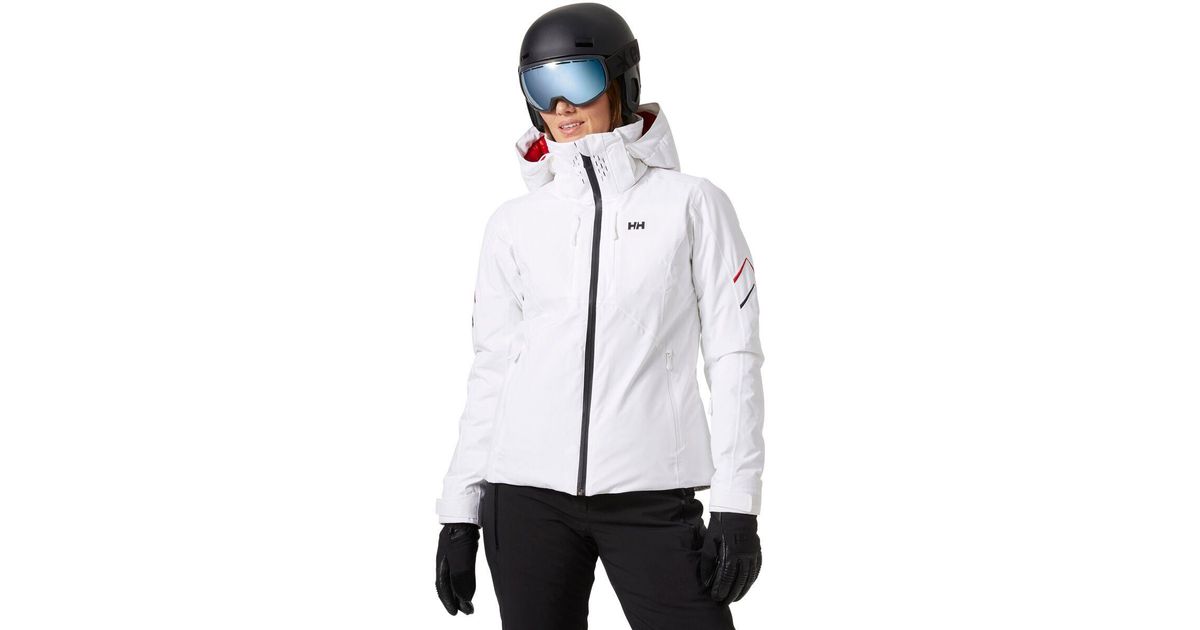 Helly Hansen Alphelia Infinity Jacket in White | Lyst