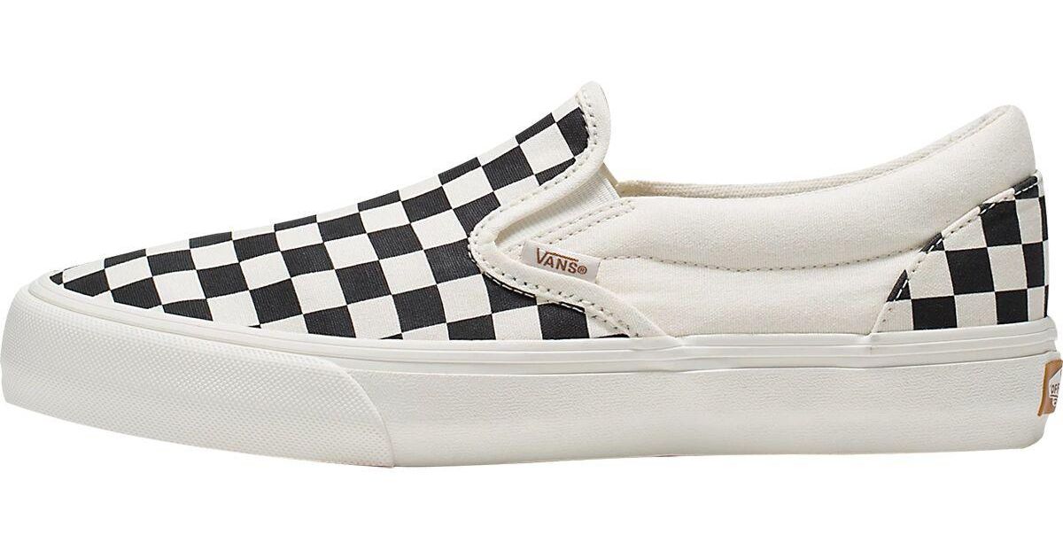 Vans Checkerboard Slip-on Vr3 Sf Shoe in White for Men | Lyst