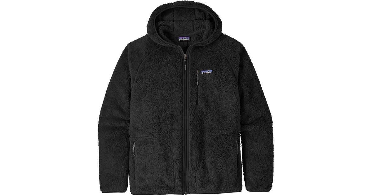 Patagonia Fleece Los Gatos Hoodie in Black for Men Lyst