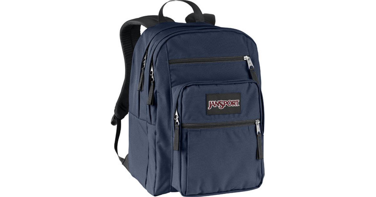 jansport navy big student backpack
