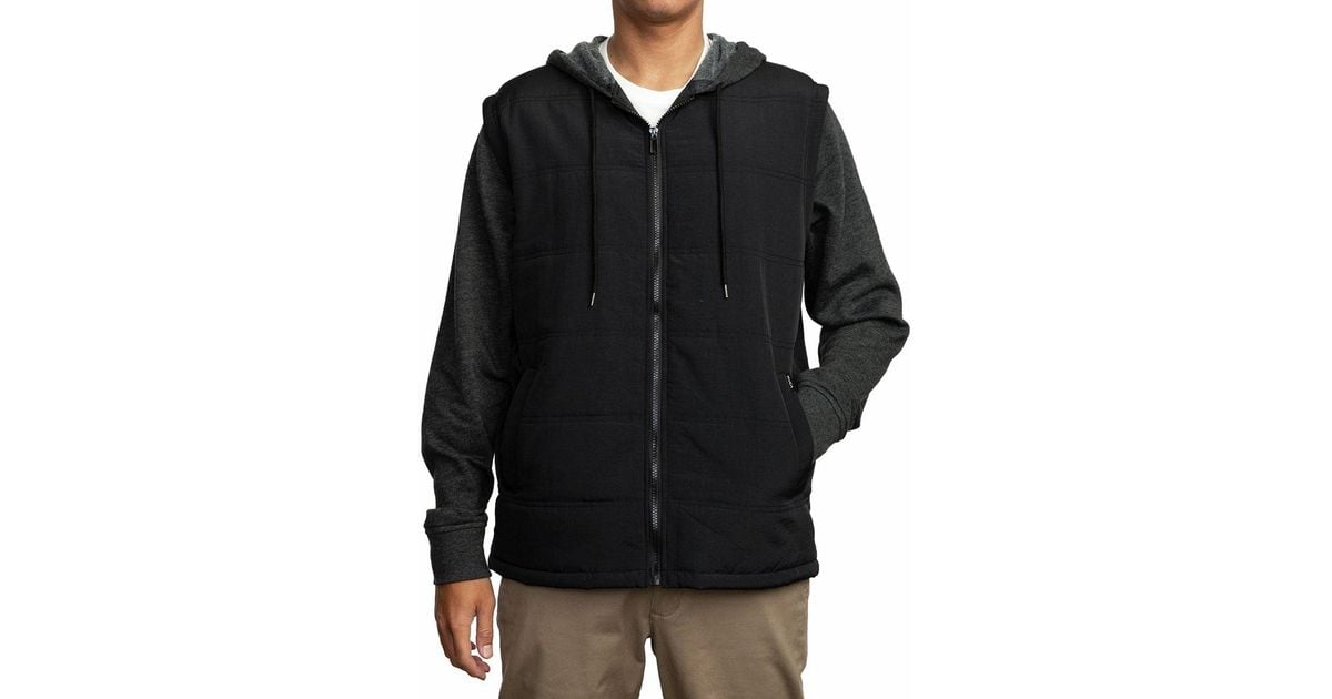 rvca logan puffer jacket