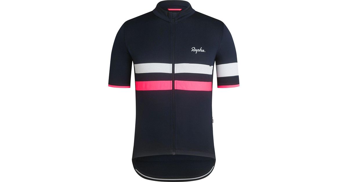 Rapha Brevet Lightweight Shortsleeve Jersey in Blue for Men Lyst