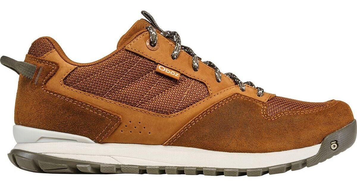 Obōz Bozeman Low Suede Shoe in Brown for Men Lyst