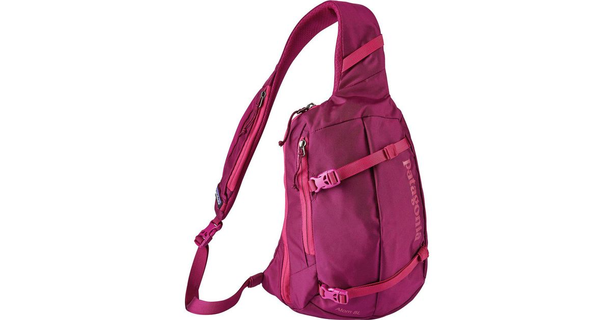 patagonia sling bag purple