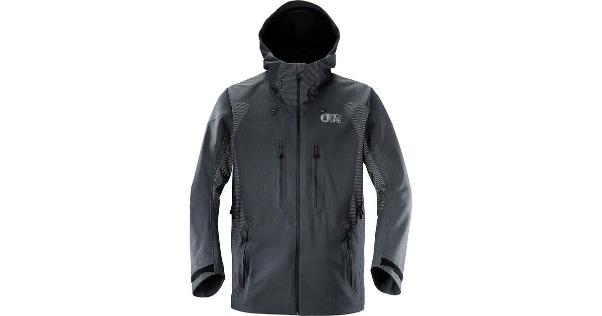 Picture Synthetic Iceland Knit Lab Jacket In Black For Men Lyst